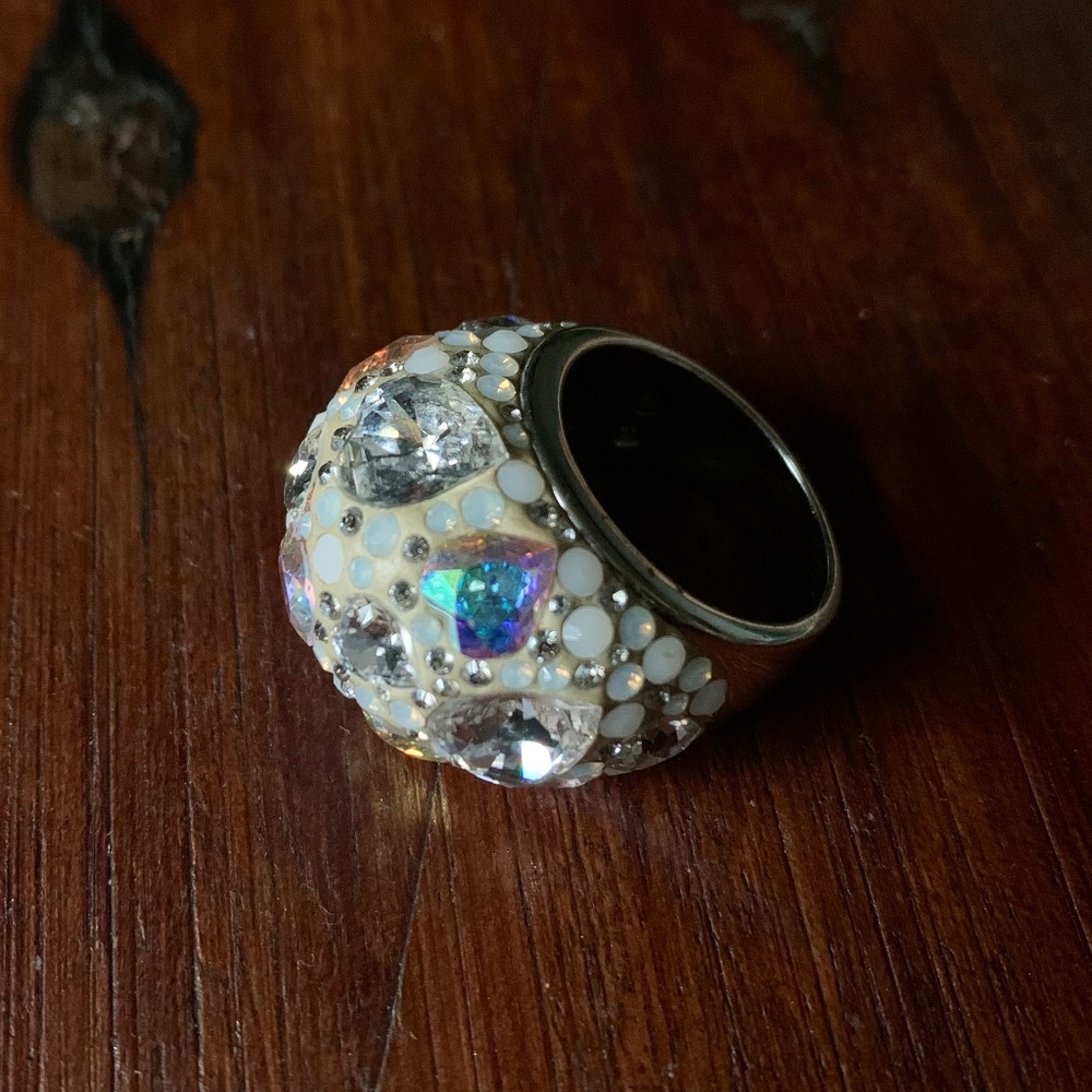 Swarovski Pave Cocktail Ring